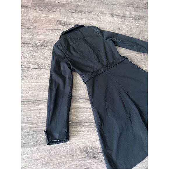 Paul Frank Trench Coat, Women’s Black, size Medium - Picture 8 of 11